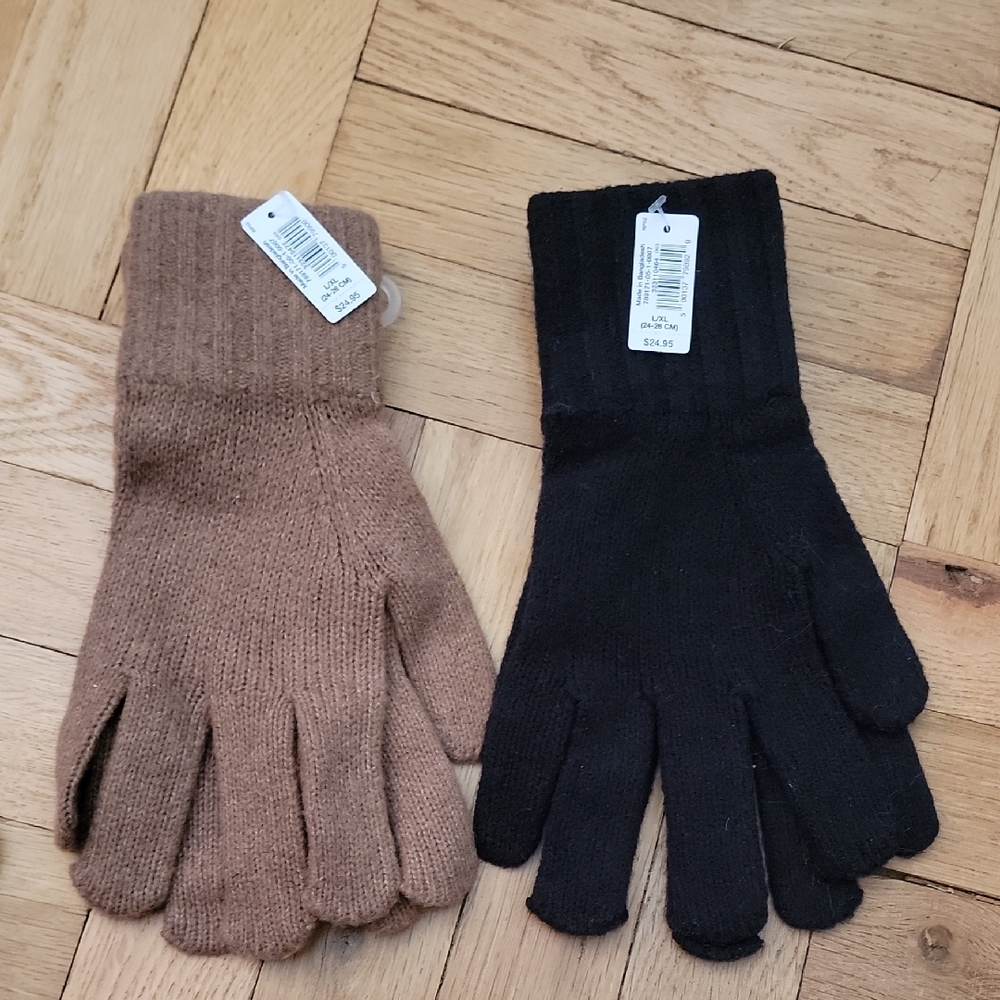 BUNDLE/GAP/GLOVES/Brown, Black/ L/XL